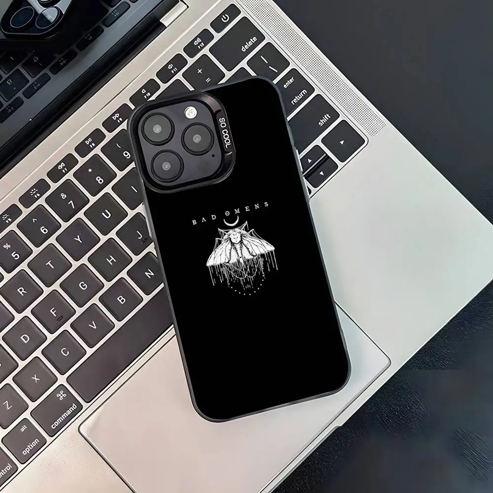 Rock Bad O-Omens Black Matte Shockproof Phone Case