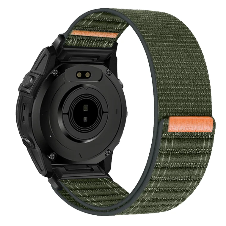 Wave Pattern Braided Nylon Strap - Enhanced Replaceable Band