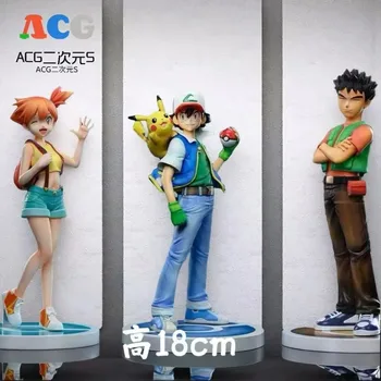 Figurine Sacha & Pikachu 1