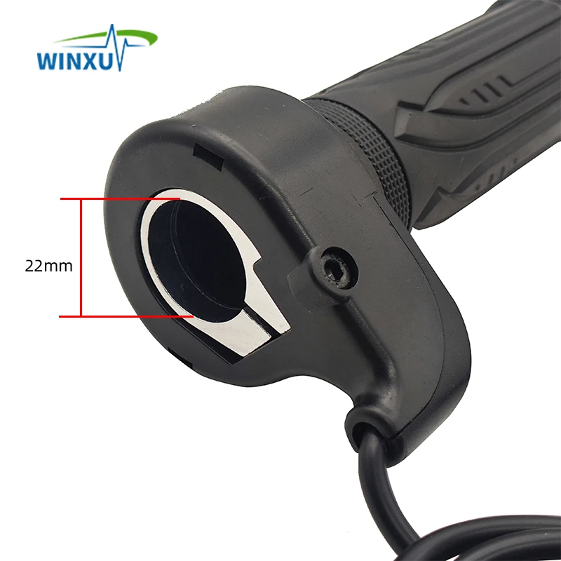 Acceleratore A Dito Per Scooter Elettrico Con Display - Manopola Freno A Pollice, Sensore Hall 5V, Cavo 130mm