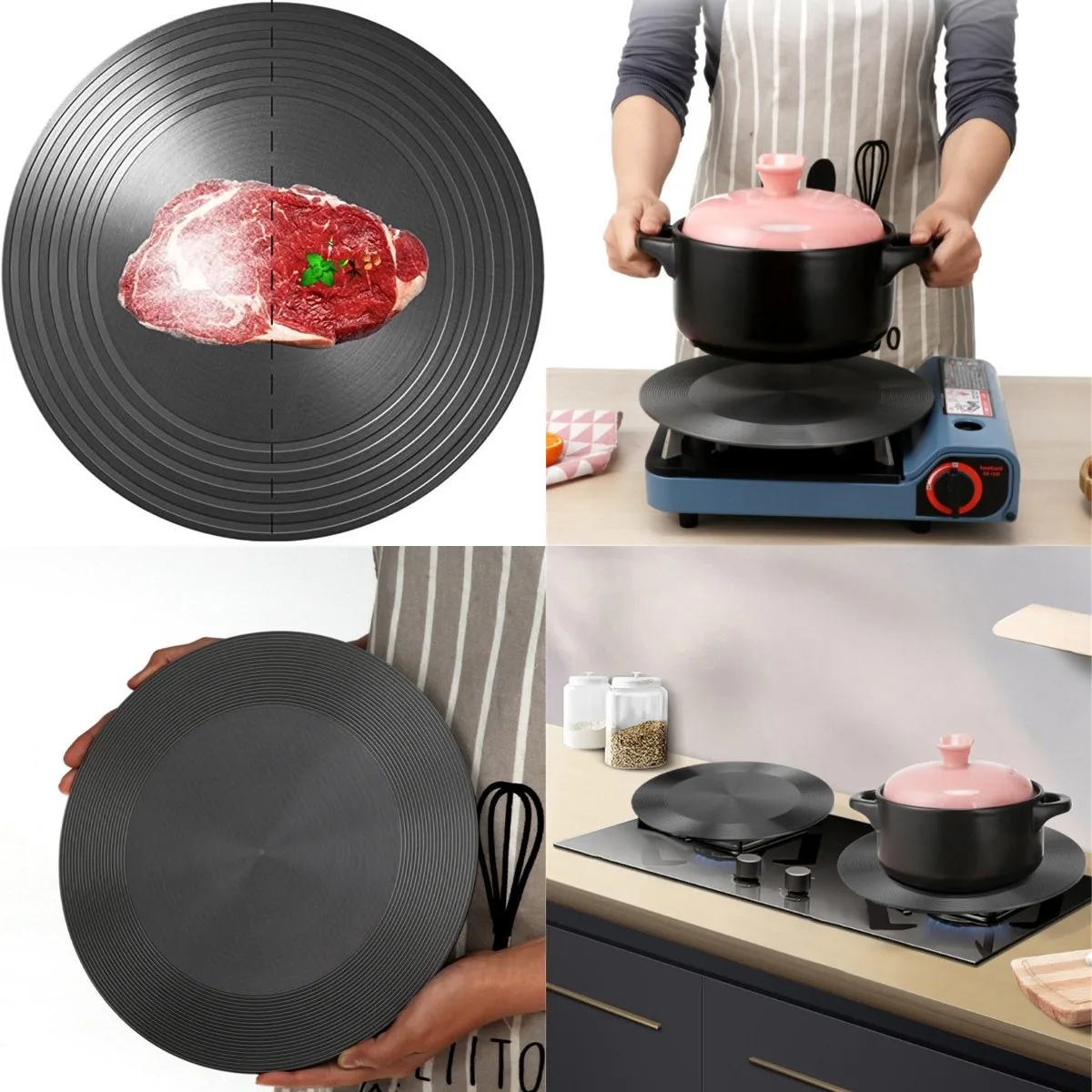 KitchenHeatDiffuserAbsorbingDistributerHeatConductionPlate