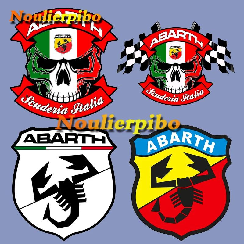 Abarth гоночная наклейка виниловая ABA Girl Abar Car Fiat Logo автомобильная индивидуальные