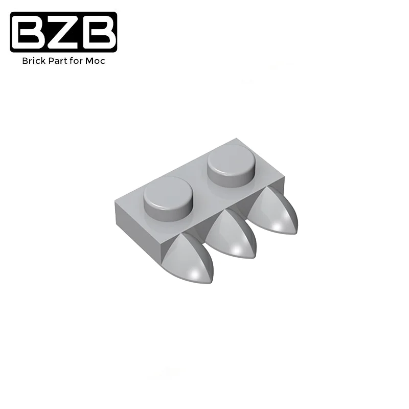 

10pcs BZB MOC 15208 2x1 One Side High Tech Building Block Model With 3 Sharp Corner Board Kids Toys DIY Brick Parts Gifts