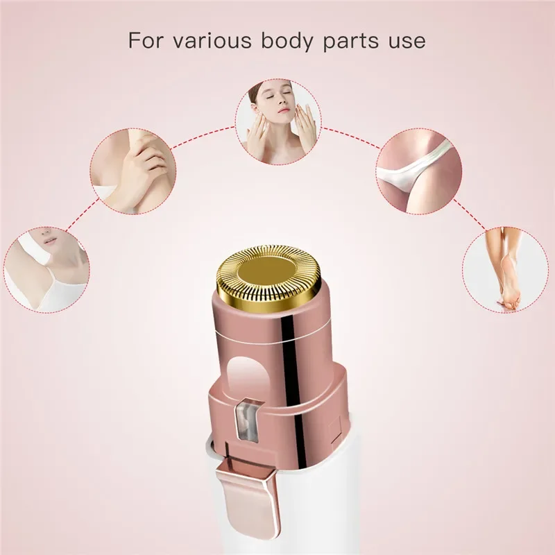 2 in 1 Electric Eyebrow Epilator For Women