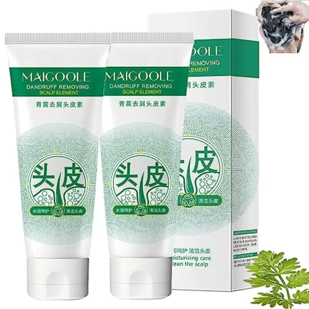 

Шампунь 2 в 1 Artemisia Annua для очистки кожи головы, удаления пушистых волос и перхоти, удаление жирной кожи