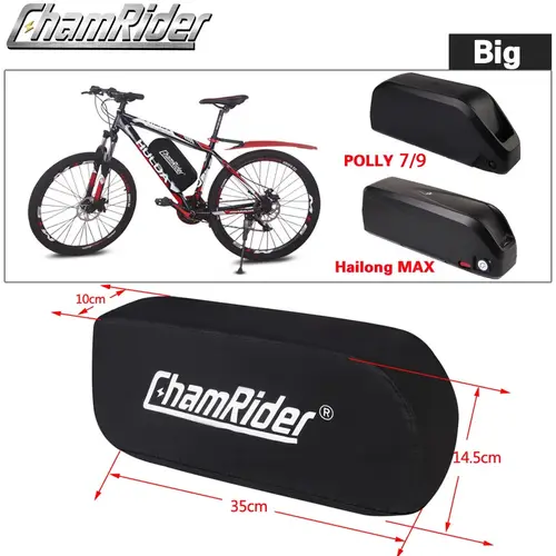 WaterProof cover for Ebike Battery Dust-Proof Anti-mud Cover Bag for Hailong Polly Style Lithium Batteries - Image 3