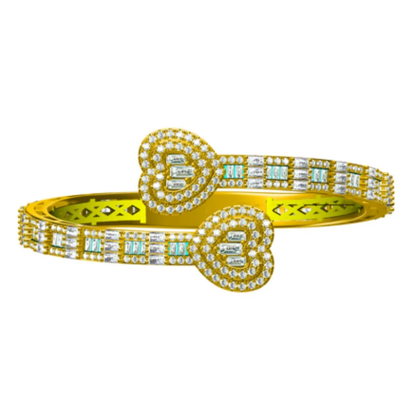 Iced Out AAA Baguette Cubic Zirconia Image 5