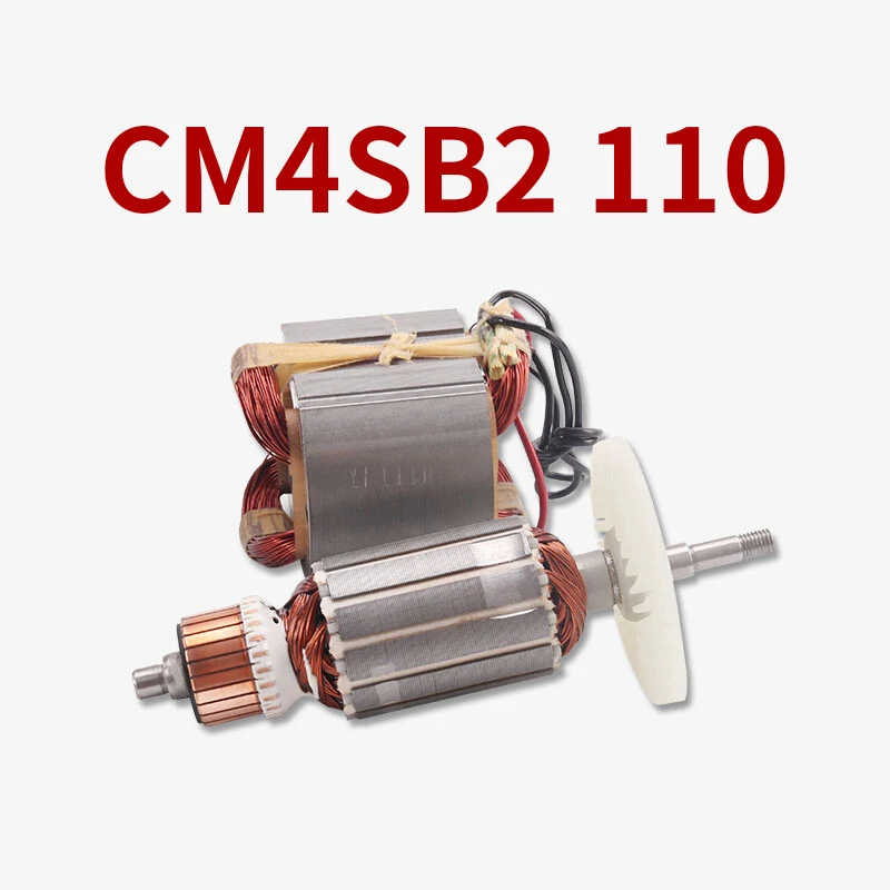 Rotor Armature Stator for Hitachi CM4SB2 110 Cloudstone Machine Rotor Armature Anchor Stator Coil Parts Replacement free shipping excavator hitachi ex600 fan belt air conditioning belt engine belt 12pk1370 excavator parts