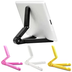 Universal Folding Triangle Tablet Stand Adjustable Laptop Stand for IPad Mini Air Xiaomi Phablet Desktop Stand Accessories