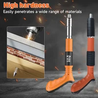 Steel Nail Gun Silencing Wall Fastener Manual Air Nailer Adjustable Anchor Wire Slotting Device Metalworking Rivet Gun Tools 2