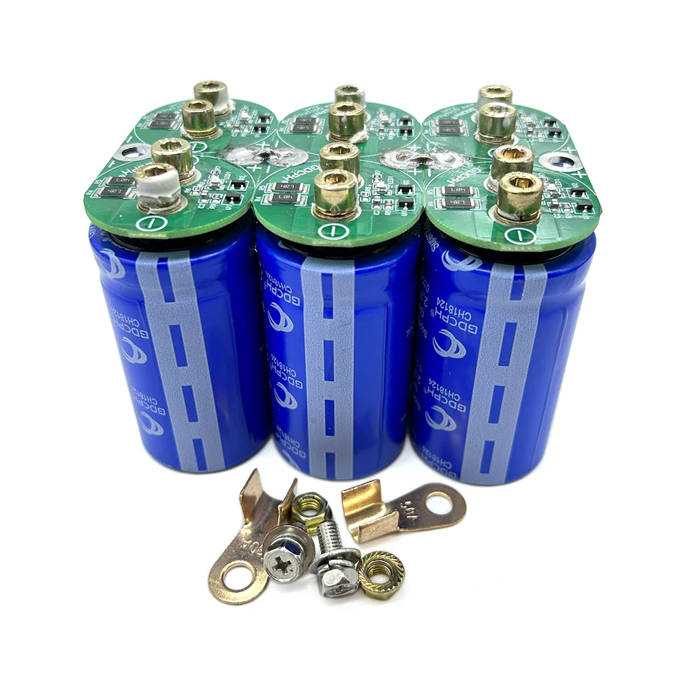 1Unit GDCPH 16V83F Automotive Rectifier Module 5.4V250F *3Set Bank With Self-Assembly Screws 2.7V500F Backup Power Supply