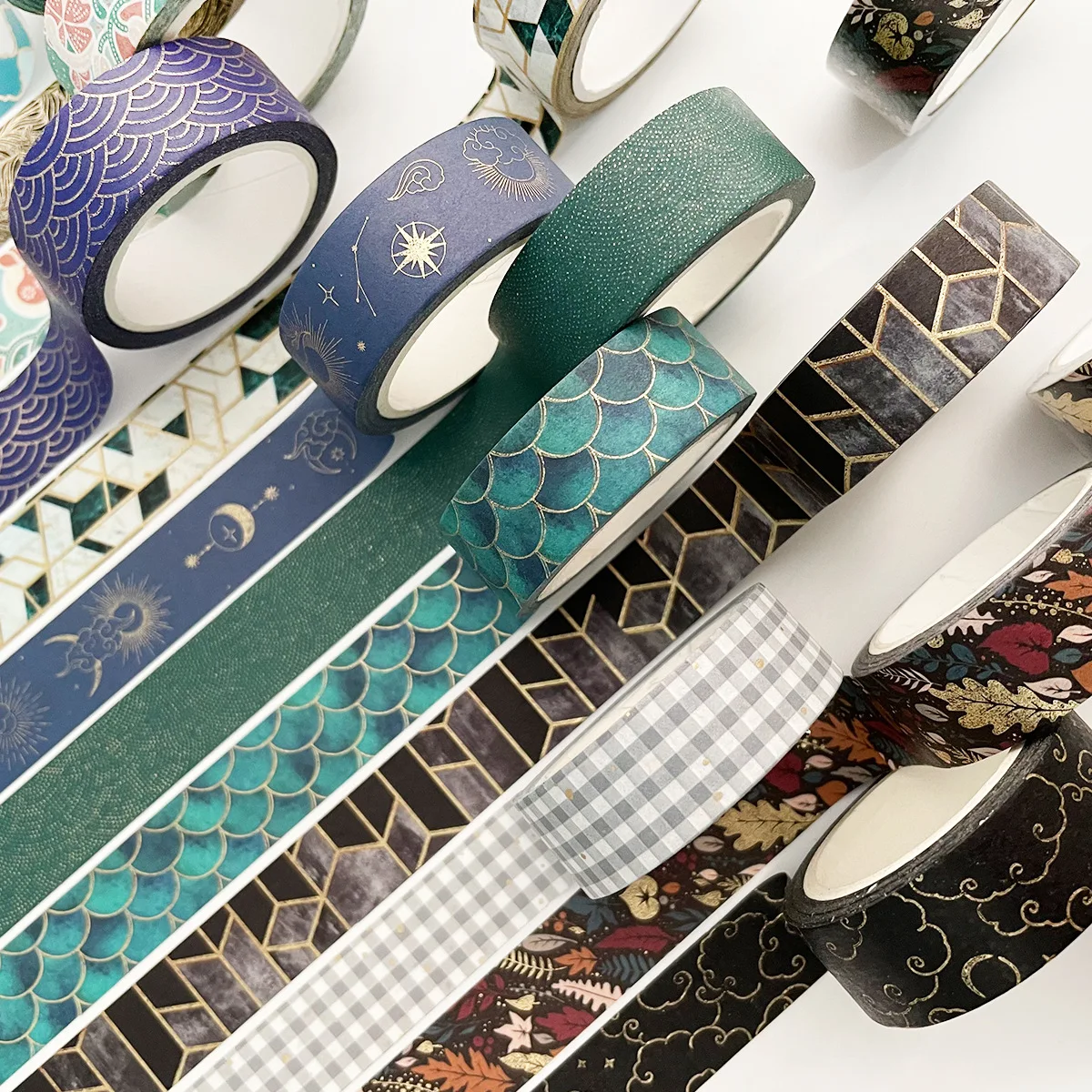 Washi Tape 15mm X 7m Bronze for DIY Crafts