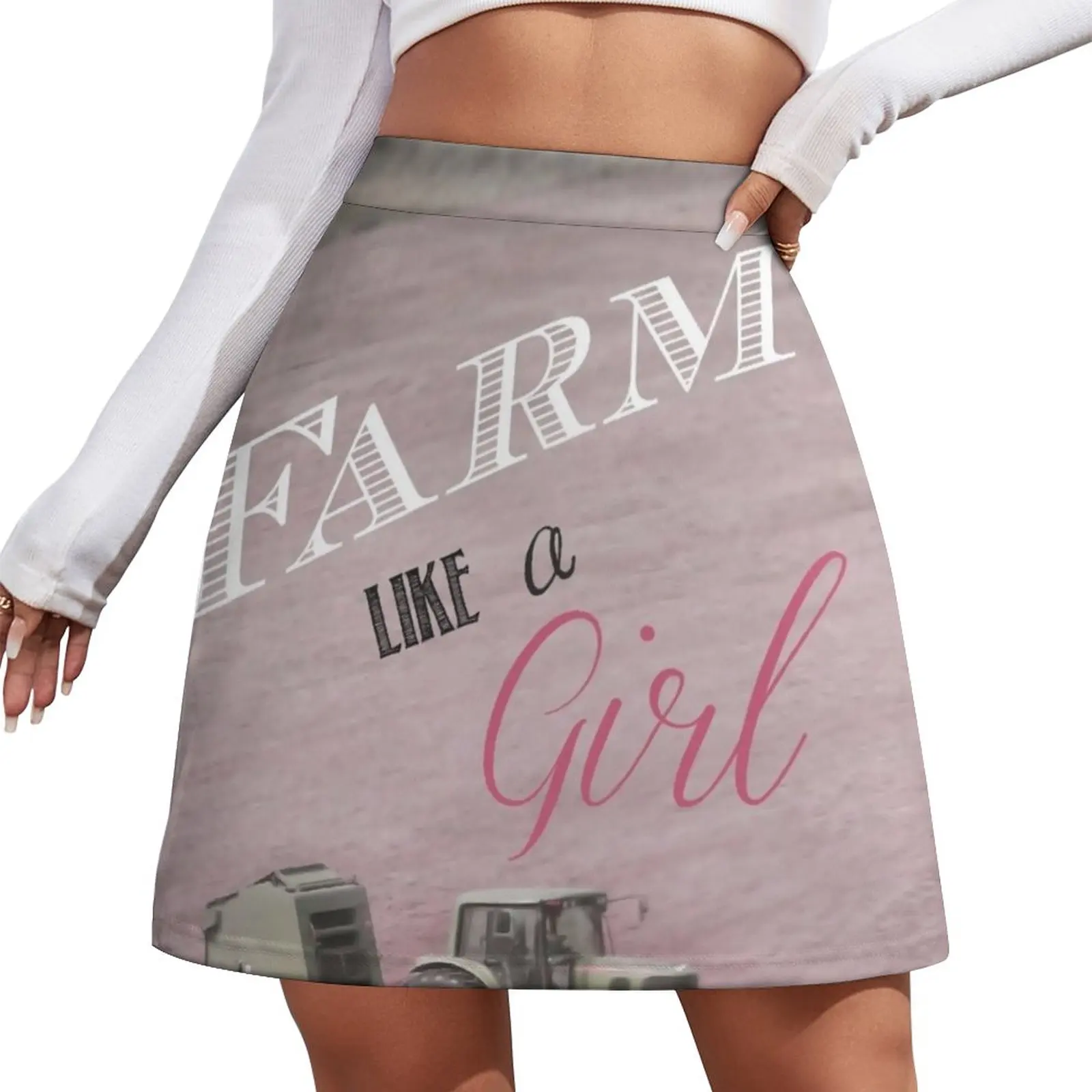 

Женская мини-юбка в стиле «Ферма как девушка»