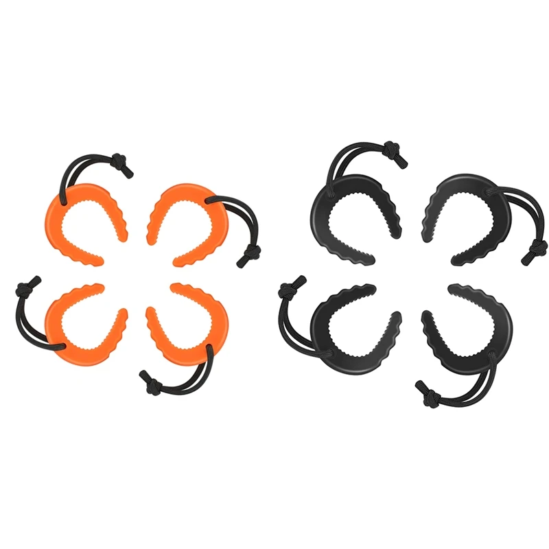 4 แพ็ค First Responder ประตูหยุดประตู Jam สําหรับการบังคับใช้กฎหมายประตู WEDGE ประตูสีส้ม 1