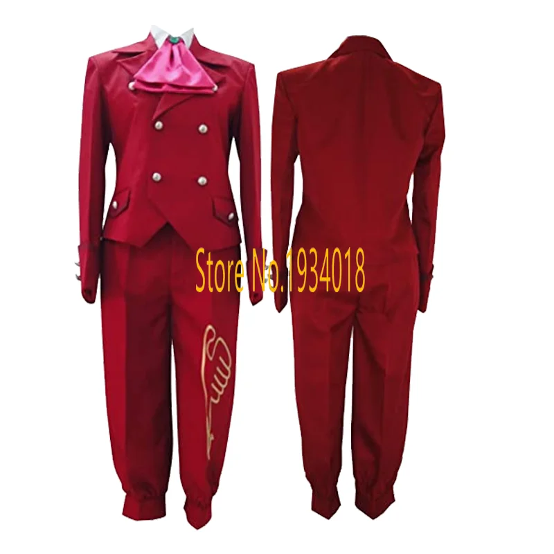 

Anime When They Cry Umineko Cosplay Costume men suit Halloween Party Costume