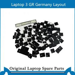 Original Black Keyboard Keycap Replacement for Microsoft Surface Laptop (DE)