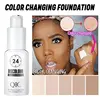 Magic Color Changing Foundation Liquid Makeup Setting Concealer Natural Brighten Moisturize Soft Lasting BB Cream Facial Makeup 3