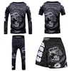 Ensembles de survêtement d'entraînement Rashguard pour enfants, combinaison de sport pour figurines, uniforme de grappin 3
