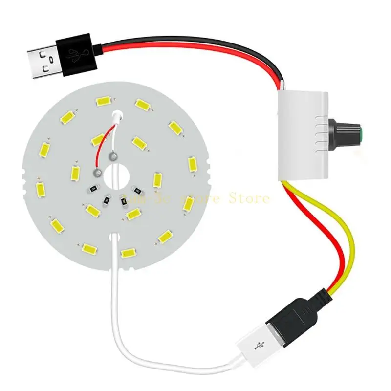 5V USB Energy Saving LED Panel Lights Super Bright Board Night Market Stall Lamp Piranha LED Board Warm White