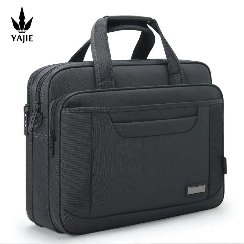 Large Capacity Briefcase Bag Men Business Bag 15.6 inch Laptop Shoulder Bags Canvas Handbags Notebook Messenger Bags leather briefcase document bag canvas briefcase