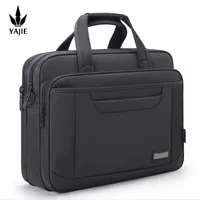 Large Capacity Briefcase Bag Men Business Bag 15.6 inch Laptop Bag Shoulder Bags Canvas Handbags Notebook Bag Messenger Bags 1