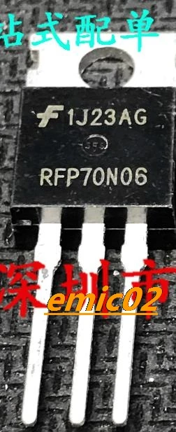 

10 шт., Оригинальные запасные части RFP70N06 TO-220 MOS 60V 70A