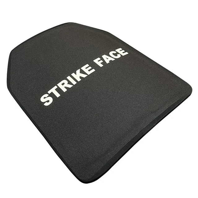 NIJ III/NIJ IIIA Bulletproof Plate10x12 Inches Light Tactical UHMWPE Bulletproof Protection Body Armor Vest Insert Plate 6