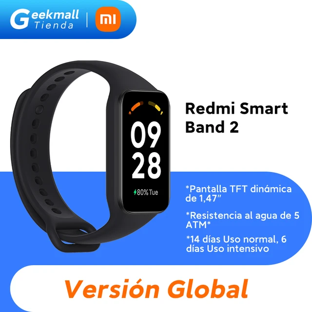 Xiaomi Redmi Smart Band 2 TFT - Black Smart Watch