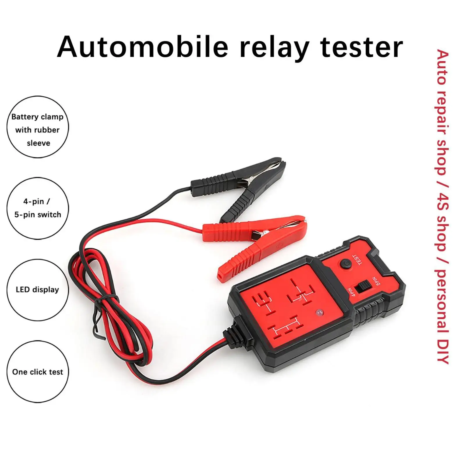 normal car temperature gauge Relay Tester 12V Universal Electronic Automotive Car Circuit Repair Checker Auto Tool Battery A3T8 sensor for temperature gauge