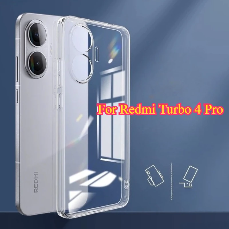 Ultra Thin Clear Soft TPU Phone Case with Camera Lens Protection