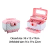 Kids Makeup Toys Portable with Real Cosmetic Case Simulated Makeup Beauty Set Makeup Vanity Toy for Children Girls Gifts 6