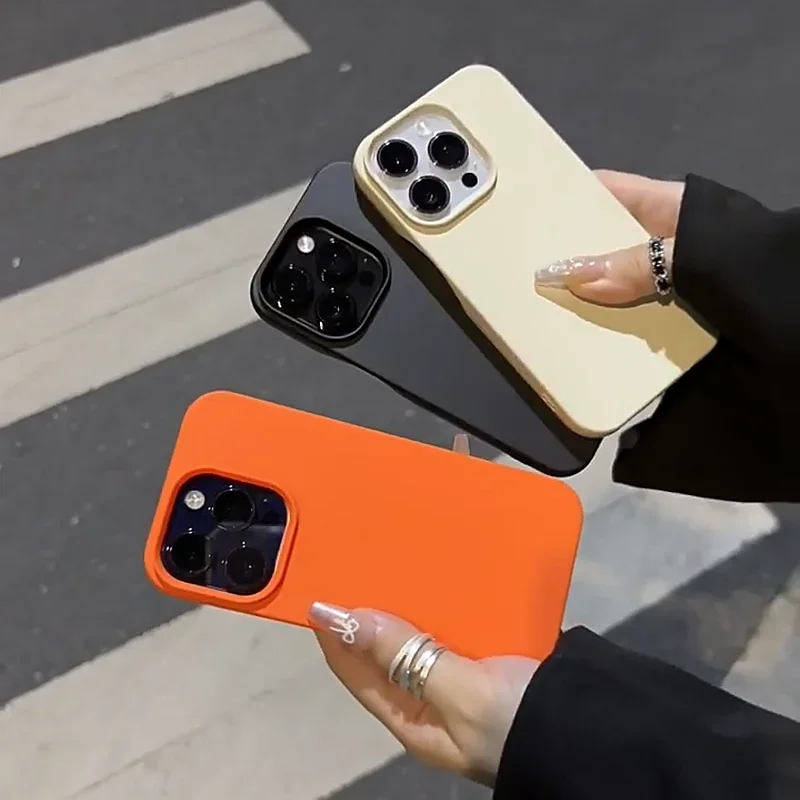 Luxurious Soft Candy Silicone Phone Case - Shockproof Bumper Protection
