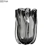 Flower Bud Shape Glass Vase Transparent Hydroponics Flower Pots Desk Decoration Floral Arrangement Vases Room Aesthetic Decor 6