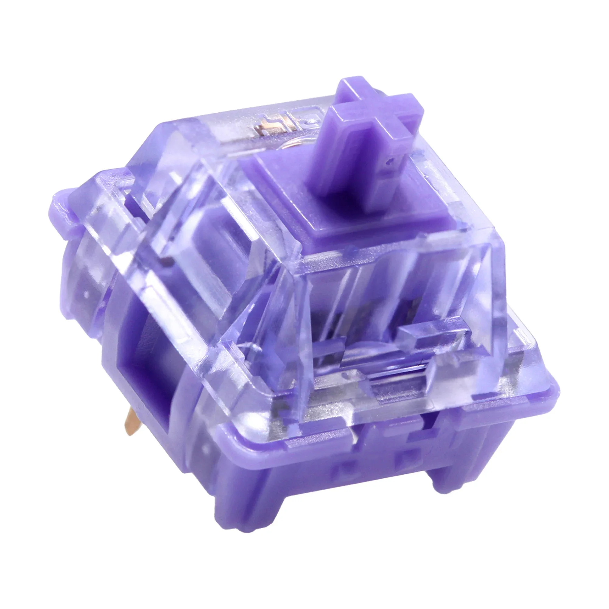 Ciy Asura-pré Avançado Interruptor Tátil Gaming Teclado Mecânico pc Primavera Longa Pok Nylon Lubed 50g 50m Roxo