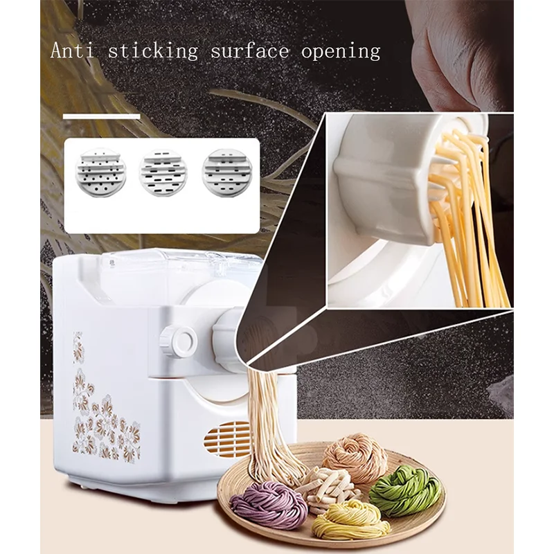 Household Pasta Machine Fresh Pasta Machine Fully-Automatic Noodle Making Electric Noodle Cutter Dough