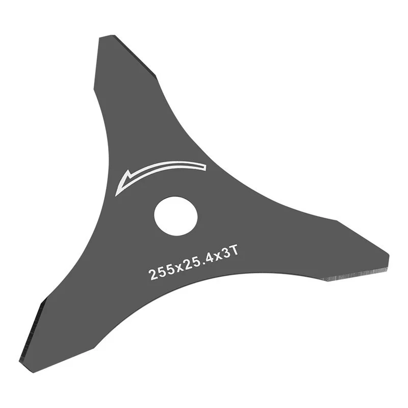

10IN 3 Teeth Brush Cutter Blade For Types of Grass Trimmer Brush Cutter Lawn Mower Professional Accessories Garden Tools