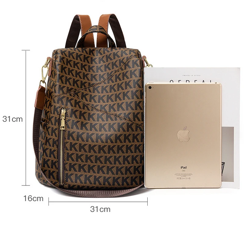 Louis Vuitton Designer Backpacks  European Style Backpack Luxury -  Printing Backpack - Aliexpress