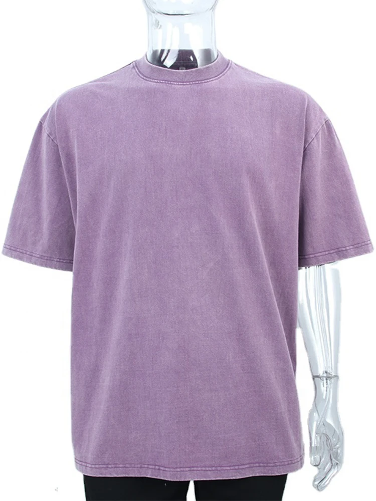 

Popular and Casual custom design and print logo solid polyester cotton fabric oversized men t shirt Men Puff Print Tee T Shirt