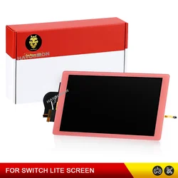 Premium 2 - in - 1 LCD Display with Touch Screen for Switch Lite - Full Assembly Replacement (Pink)