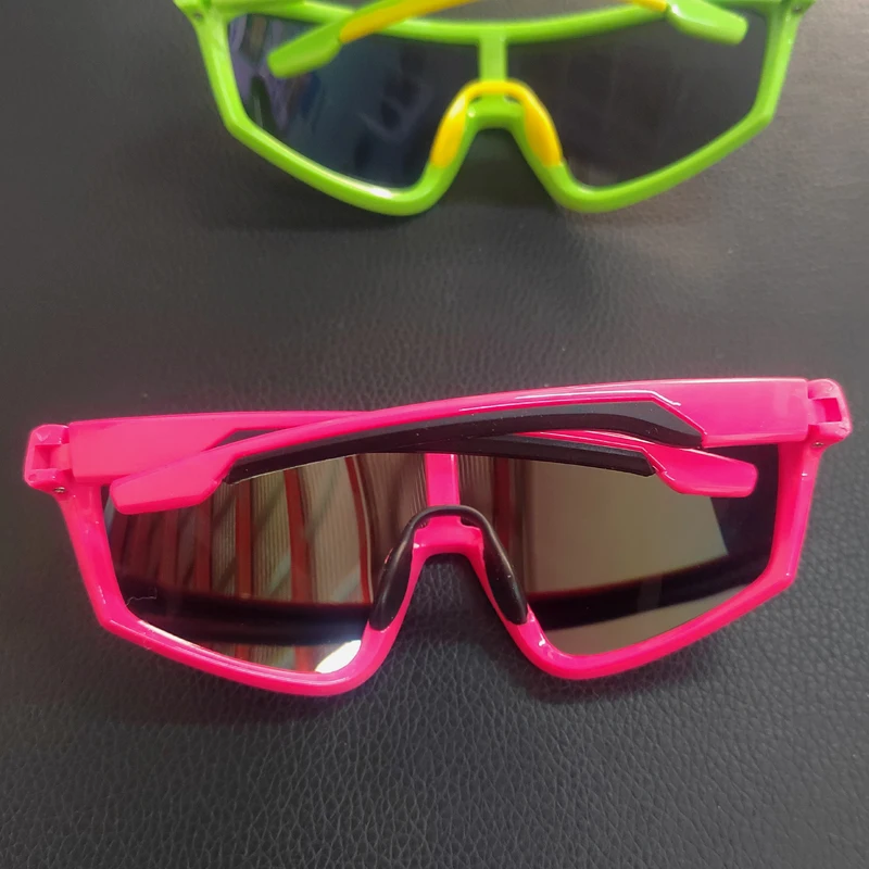 Jey Uso YEET Pink Sunglasses Green Sports Shades for Main Event Jey Uso Blue glasses Costume children 3