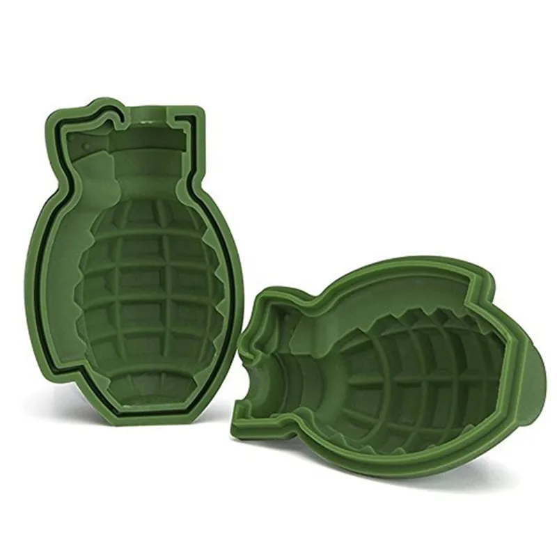 Description Picture 4 of item3D Grenade Shape Ice Cube Mold Ice Cream Maker Party Bar Drinks Silicone Trays Molds Kitchen Bar Tool kitchen gadgets icemaker