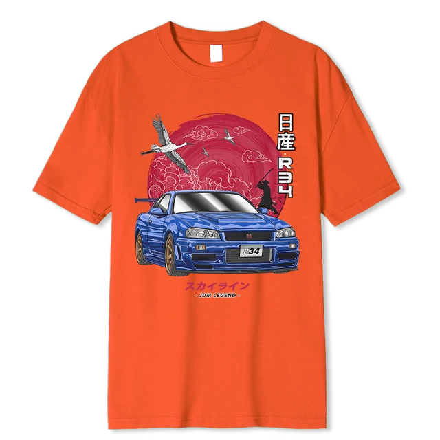 Upgrade your wardrobe with the Cotton Initial D T Shirt