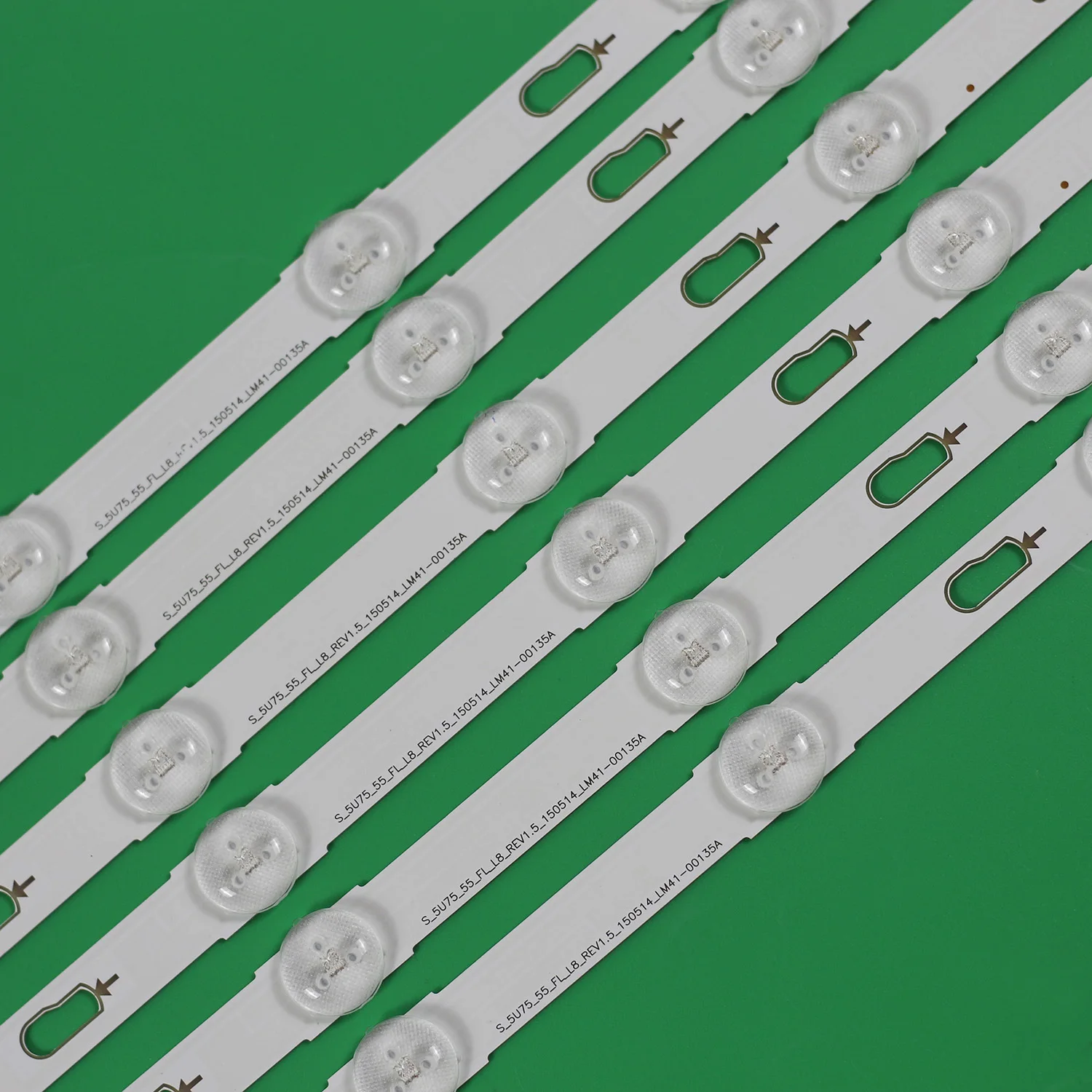 Kit 12 Pcs Faixa de Luz de Fundo Led para Samsung Ueue55ku6000k Tamanhos Grandes Novo - Imagem 4