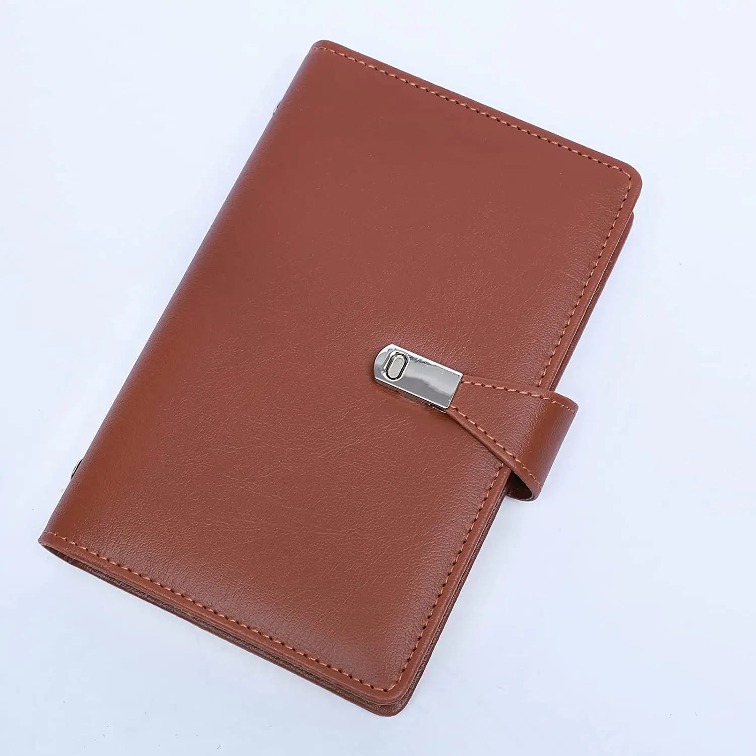 Business Card holder book Business Card Organizer Credit Card holder book Name Card Book 300 cards Capacity-Brown