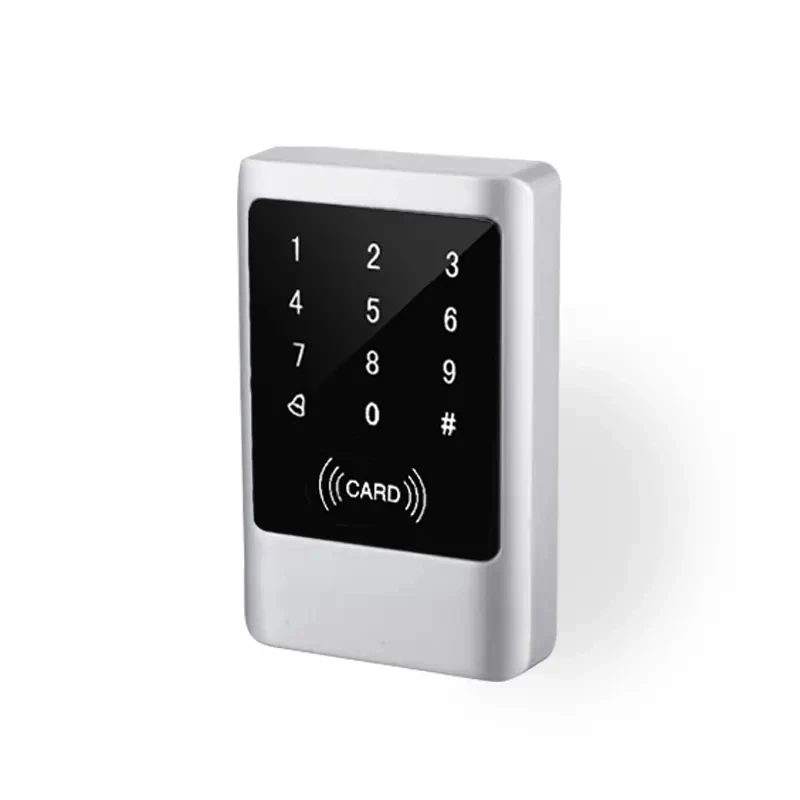 금속 접근 제한 시스템 RFID 125Khz ID /13.56M IC 금속 터치 키패드 4000 사용자 접근 제한 기계