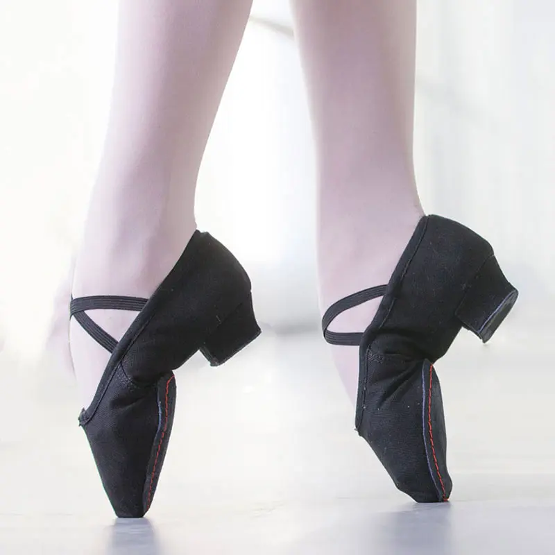 Ballet Dance Shoes Women Teacher Stage Training Shoes Soft Sole Slippers Yoga Practice Girl's Jazz Dancing Performa