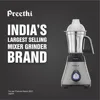 Mixer Grinder, 13 x 8.6 x 12.5 inches, Black, Silver 2