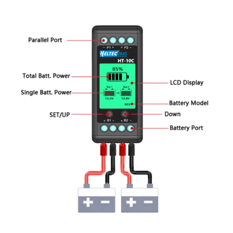 Battery Balancer Voltage Controller Battery Equalizer Batteries Balance Lead Acid Battery