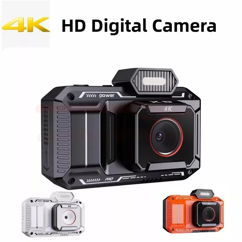 

Цифровая камера 4K для фотосъемки, видеокамера 2,8 дюйма, веб-камера 48 МП, уличная камера с защитой от вибрации, поддержка Sd-карты, видеокамера для фотосъемки