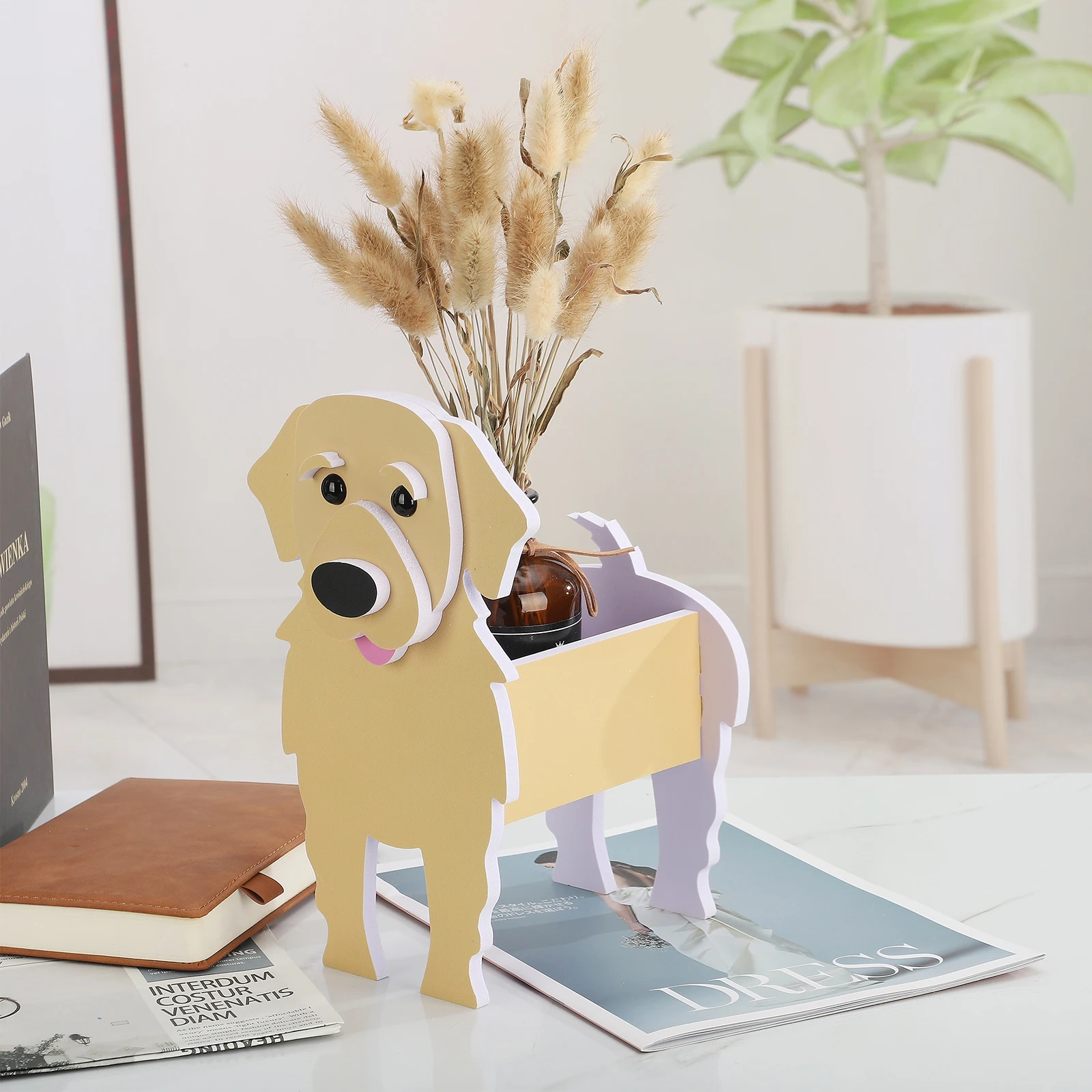 Dog Planter Plant Pots garden cute pet flower pots Flowerpot plant Garden decorations - Image 2